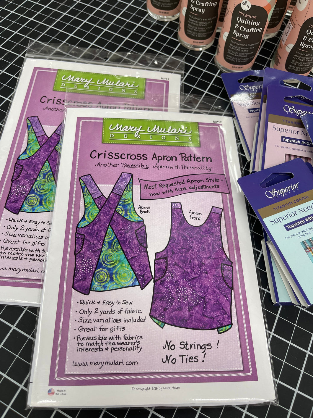 Apron Crisscross Pattern