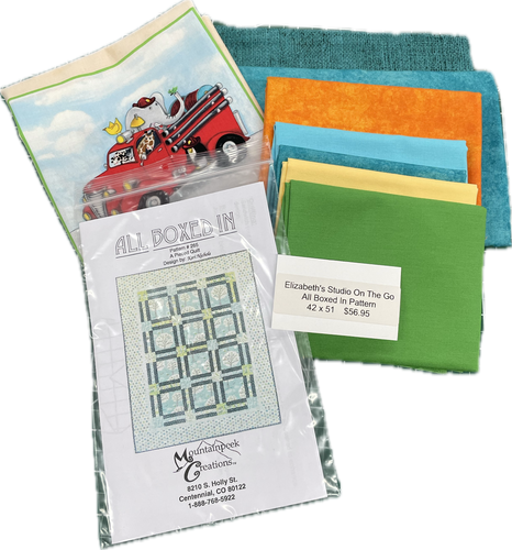 Elizabeth's Studio On the Go All Boxed In Quilt Kit