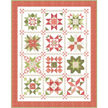 ncludes the Poinsettia Stars BOM Quilt Pattern and Poinsettia & Pear fabrics for the 59.5" x 74.5" quilt top and binding (Red border)