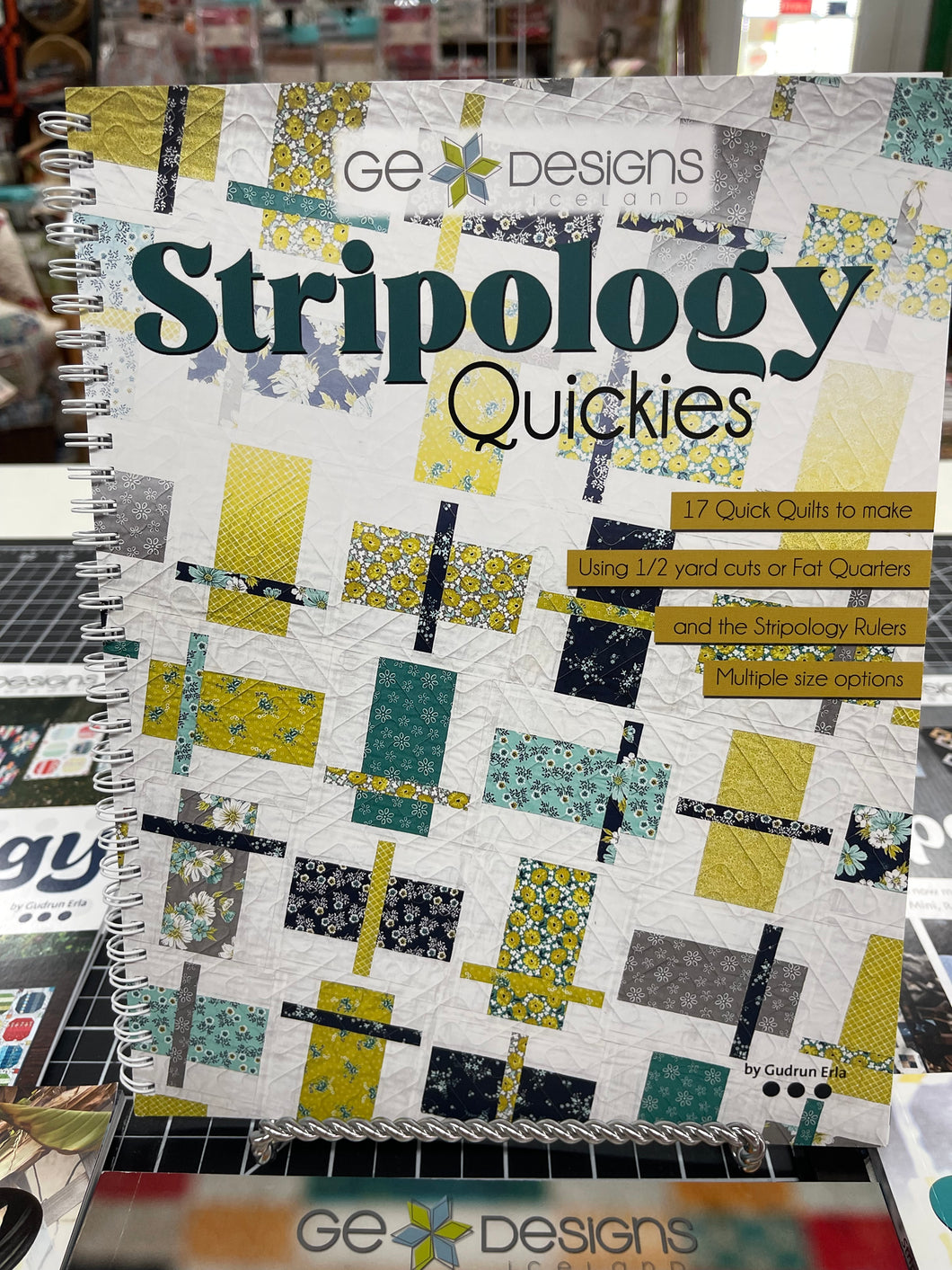 GE Designs Stripology Quickies Book by Gudrun Eria