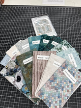 Hoffman Fabrics Farmhouse Blooms Cross Quilt Kit -  wall hanging size 46 X 60. Kit includes  fabric.    No pattern