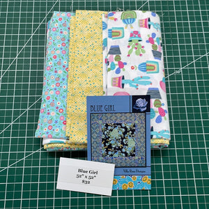 Blue Girl Pattern Kit - Tree House Club