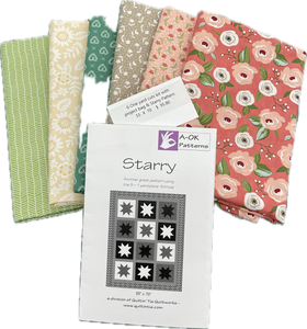 Starry 5 - 1-yard Lella Boutique Quilt Kit