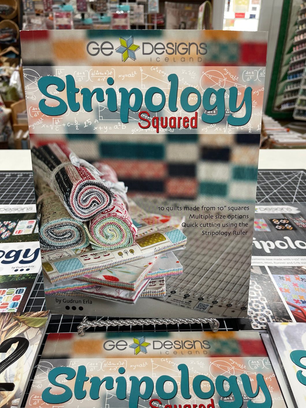 GE Designs Stripology Squared  Book by Gudrun Eria