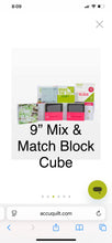 Ready. Set. GO! Ultimate Fabric Cutting System  note 9" cube included.