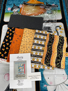 Halloween Charm Panel Kit / Awry Pattern, 54 X 72.