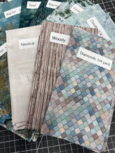 Hoffman Fabrics Farmhouse Blooms Cross Quilt Kit -  wall hanging size 46 X 60. Kit includes  fabric.    No pattern