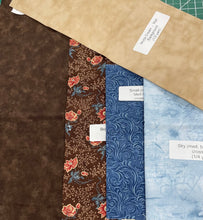 Brown & Blue Varient Hope of Texas Cross - Wall hanging Kit  25" X 35".