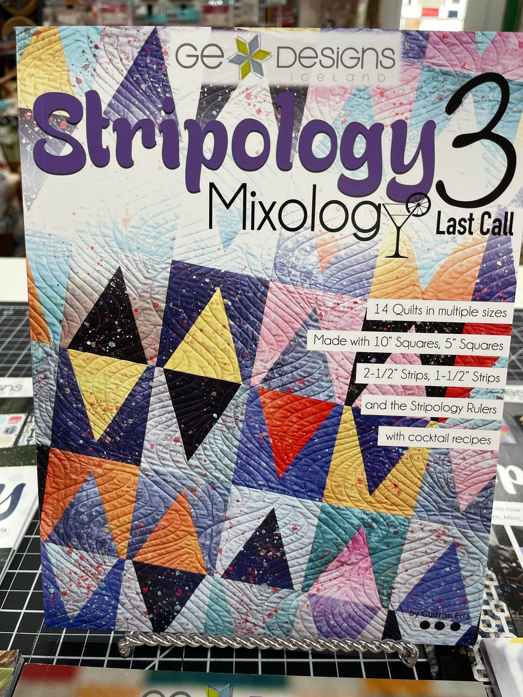 GE Designs Stripology Mixology 3 Book by Gudrun Eria