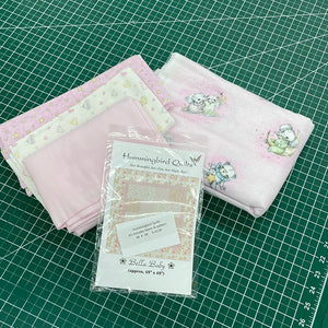 Bella Baby Hummingbird Quilts Flannel Kit