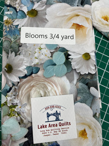 Hoffman Fabrics Farmhouse Blooms Cross Quilt Kit -  wall hanging size 46 X 60. Fabric kit only.  Please note NO PATTERN!!