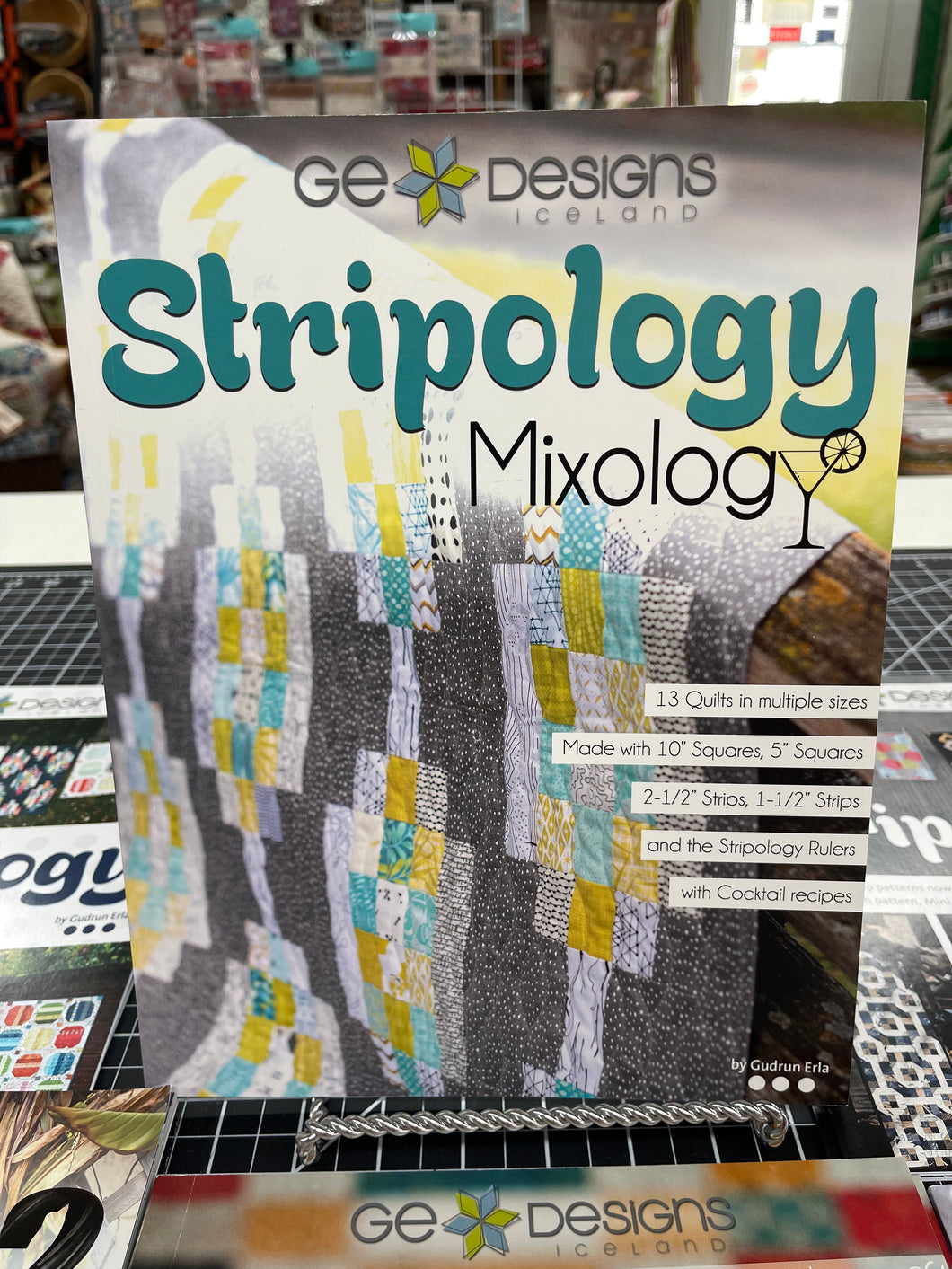 GE Designs Stripology Mixology  Book by Gudrun Eria