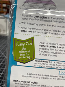 Clearly Perfect Slotted Trimmers - One alignment two cuts, Easy, Efficient & Accurate