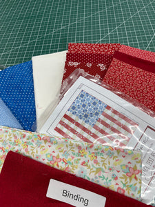 America O'America Kit 52 X 68.  kit includes pattern & fabric.