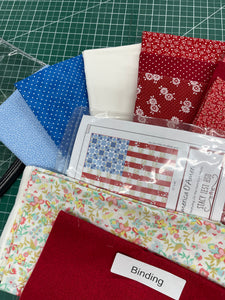 America O'America Kit 52 X 68.  kit includes pattern & fabric.