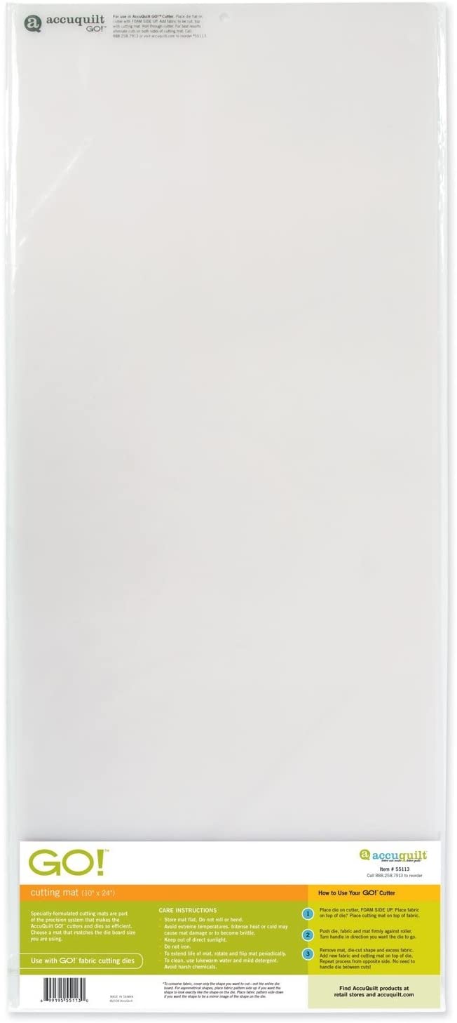 AccuQuilt cutting mat 10 X 24.  Item 55113