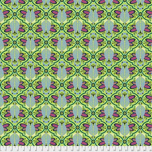 Tula Pink Bee Pattern Color Agave PWTP115AGAVE 100% cotton by Free Spirit