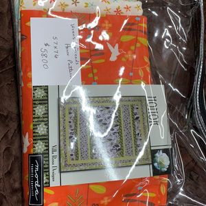 Wrens & Friends / Honor pattern 57 X 76 kit includes fabric, binding, & pattern