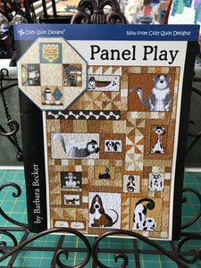 Panel Play by Cozy Quilt Designs by Barbara Becker (62 pgs. Book)