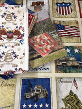Home of the Brave (white) KIT WITH PATTERN 48 X 60.