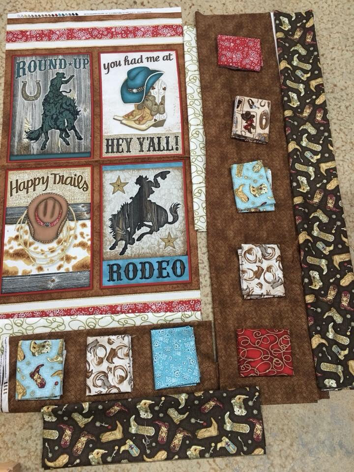 Rodeo Roundup / Sidelights  size 46 X 62
