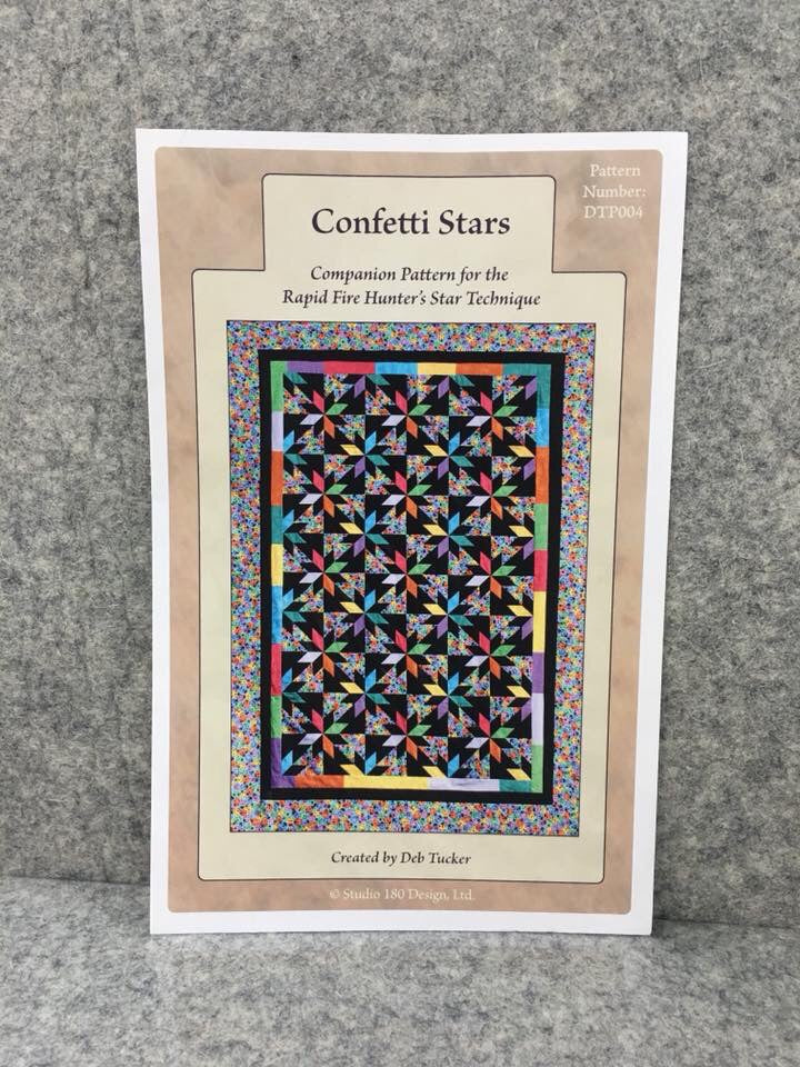Confetti Stars by Studio 180 Designs - Deb Tucker size 60