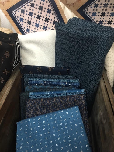 Blue Stars Kit - size  72 X 81.