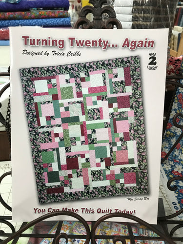 Turning Twenty .... Again Book 2 in the Series designed by Tricia Cribbs