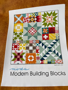 Modern Building Blocks - Moda Pattern / block tool  (out of print)