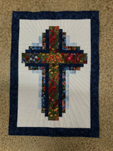 multil color cross quilt / finished