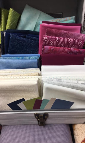 Bonnie Hunter mystery quilt Frolic fat qtr. bundle (limited supply) 13 1/4 yards of fab.