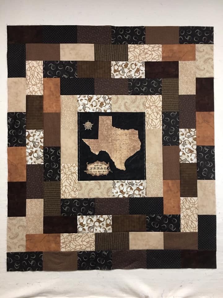 The Lone Star State - Show Biz pattern size 54 X 63.