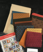 Chickens/Prairie Basics 54 X 60 Kit includes fabric, binding, & pattern