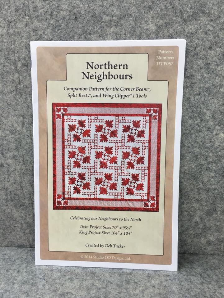Northern Neighbours by Studio 180 Design - Deb Tucker size Twin & King