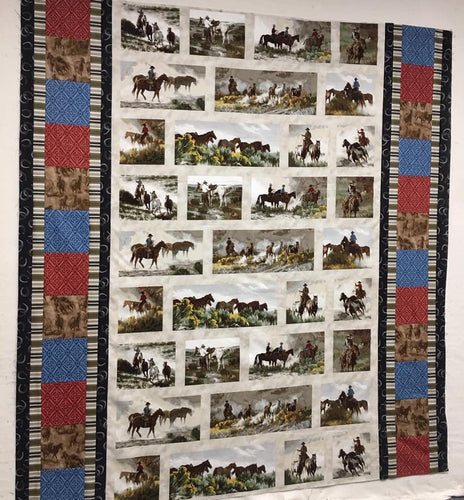 Working the West Kit, pattern Main Course Pattern, size 64 X 72