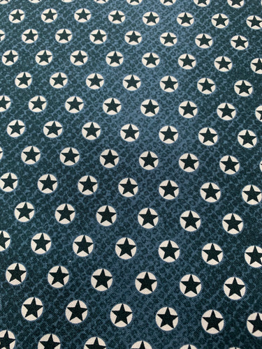 5595 23 Varsity (blue stars) by Sweet Water / Moda  100% cotton
