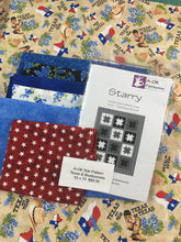 A-OK Star Pattern, Texas & Bluebonnets 55 X 70. kit includes fabric, binding, & pattern.