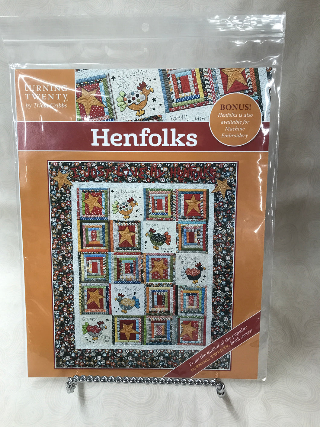 Henfolks - Turning Twenty Pattern by Tricia Cribbs