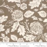 5100 13 Harvest Road  1/2 yard pc .Brown, Bella Boutique by Moda   100% cotton