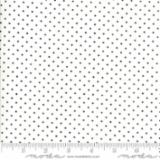 8654 57  Essential Dots -White Black   by Moda   100% cotton